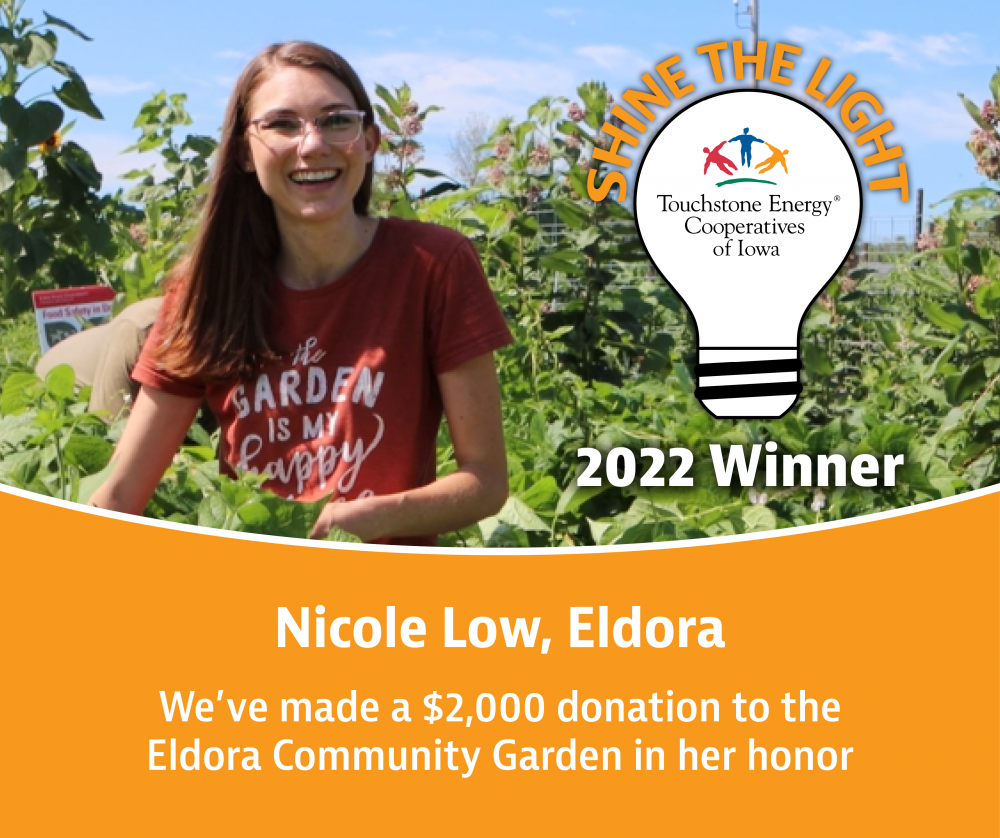 Nicole Low, Eldora Community Garden