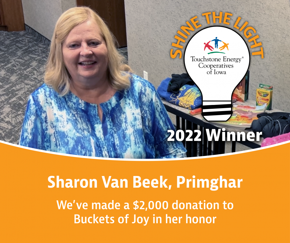 Sharon Van Beek, Buckets of Joy